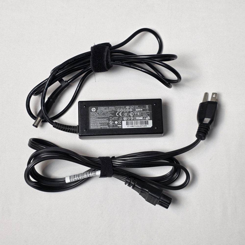 HP AC Power Adapter 65W 18.5V 3.5A PPP009A 608425-004 OEM Charger Black